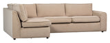 Freek Corner Sofa Left, Beige