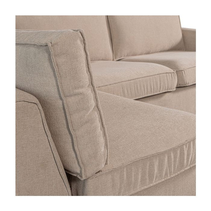 Freek Corner Sofa Left, Beige