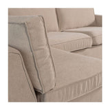 Freek Corner Sofa Left, Beige