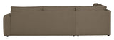 Freek Corner Sofa, Left, Dark Sand