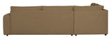 Freek Corner Sofa, Left, Light Brown