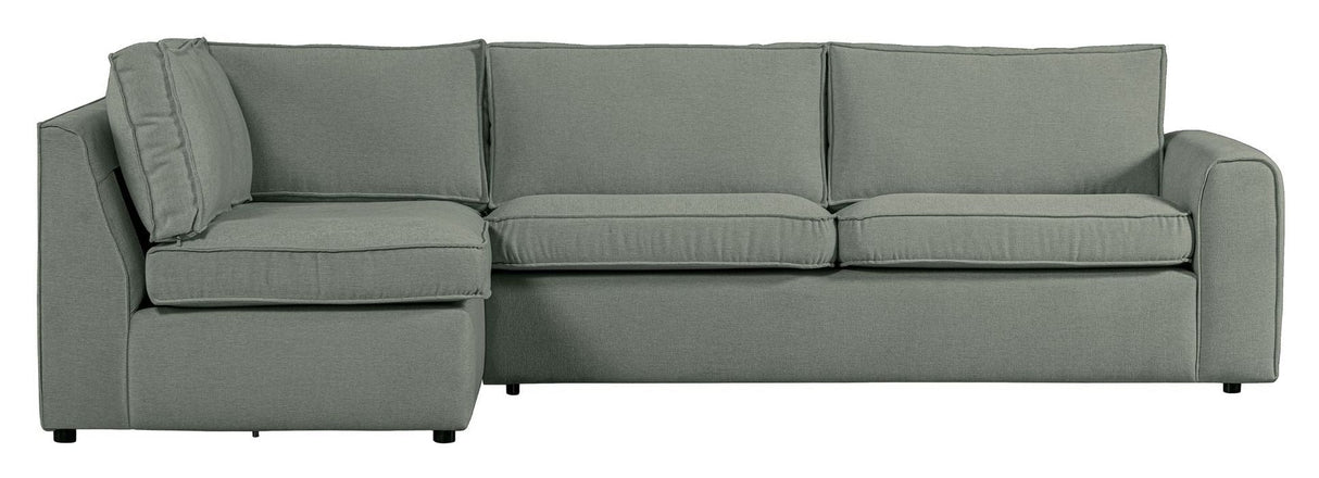 Freek Corner Sofa, Left, Light Denim Blue