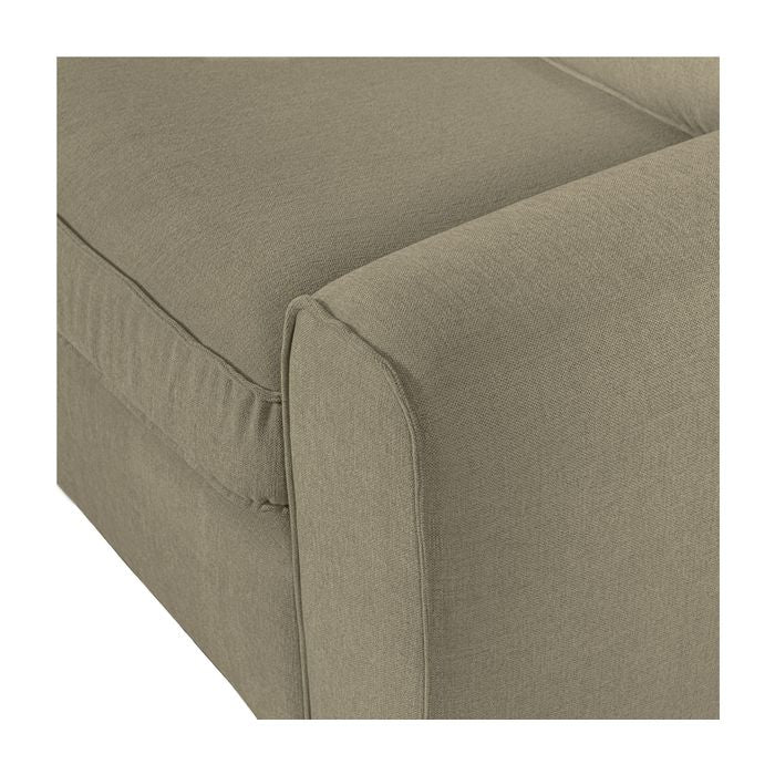 Freek Corner Sofa, Left, Light Green