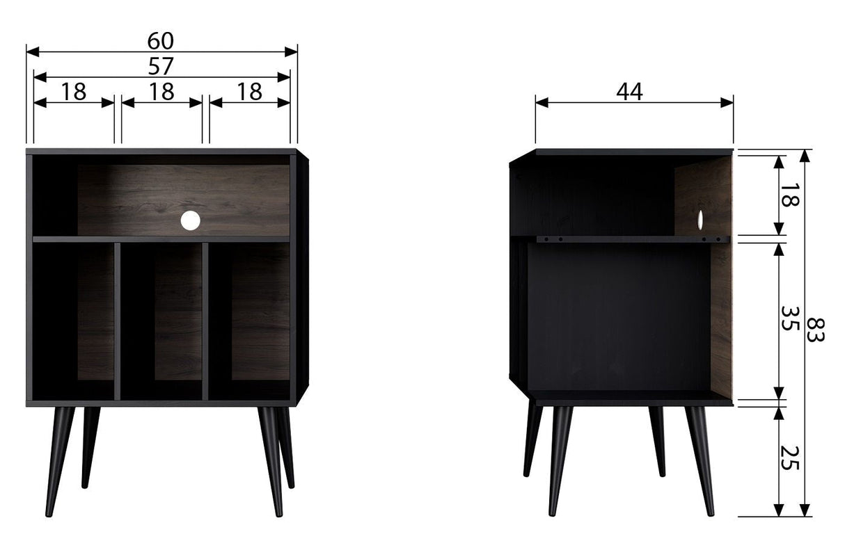 WOOOD - James Sideboard - Black