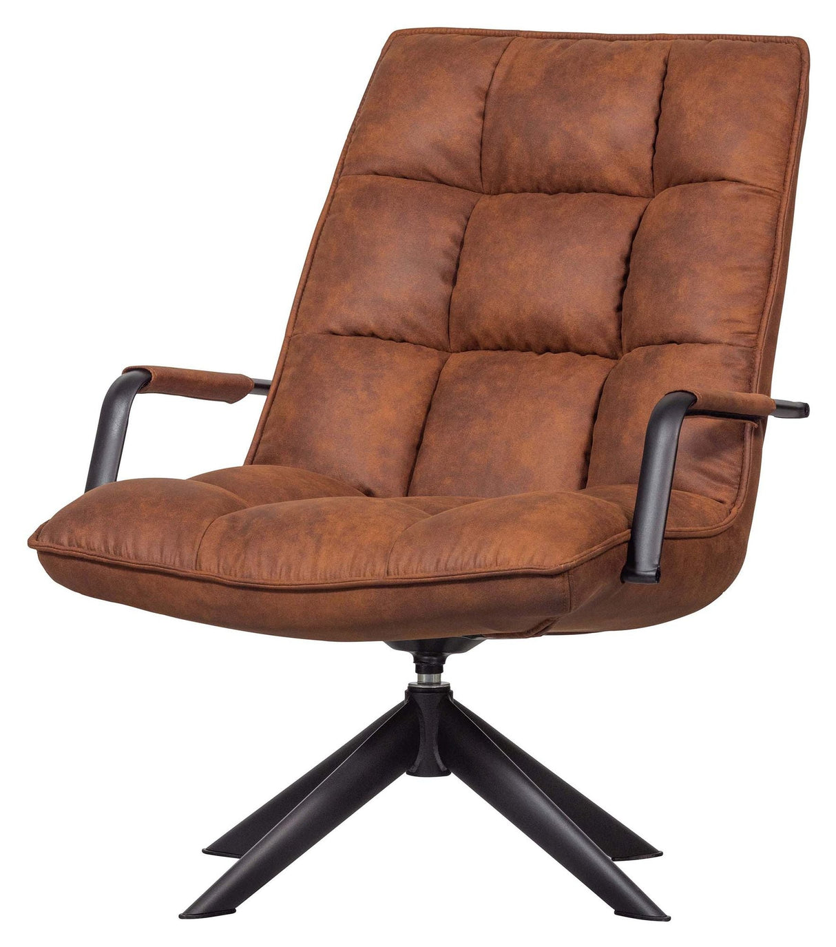 Jouke Armchair - Imitation leather cognac