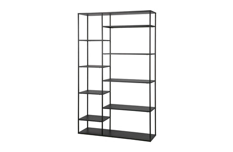 Woood - June Shelf - Black Metal - 195x120