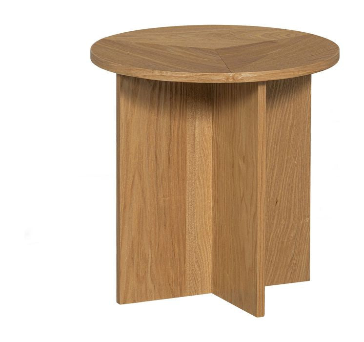 Lina Side Tables, Set of 2, Walnut MDF