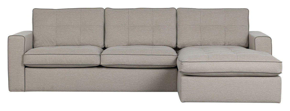 Lisa Corner sofa, Right, Nature