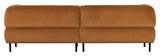 Lloyd 4-pers. Sofa, Mat cinnamon velour