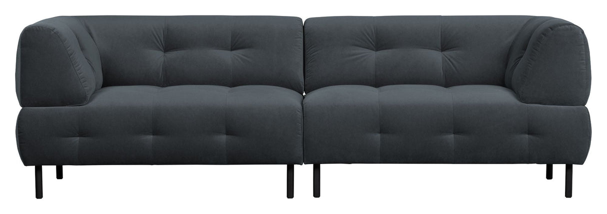 Lloyd 4-pers. Sofa, Mat cloud velour