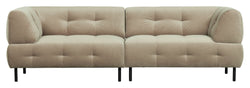 Lloyd 4-pers. Sofa, Mat sea salt velvet