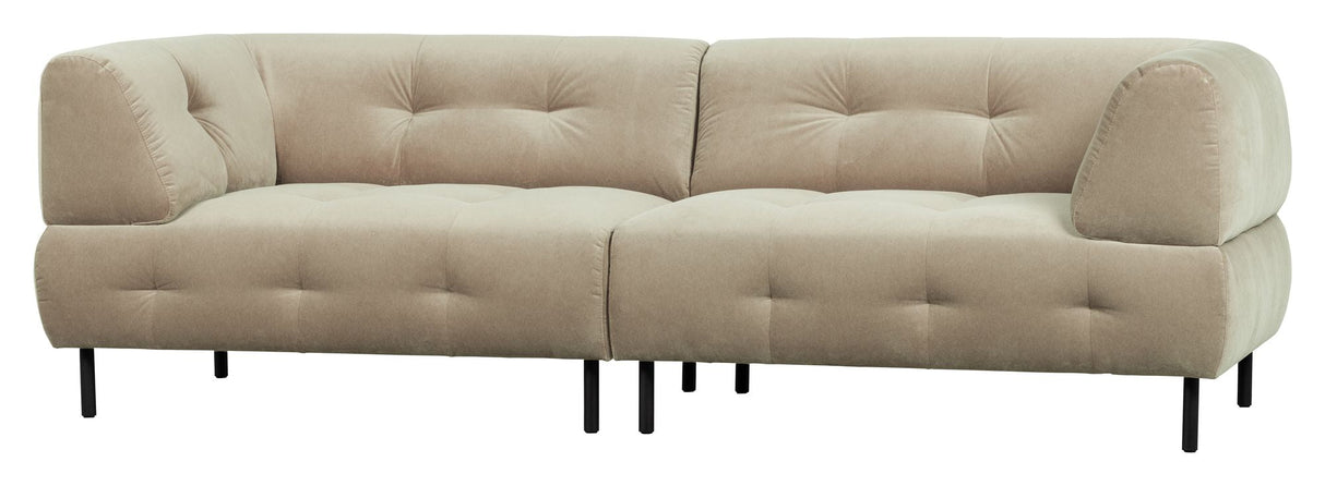 Lloyd 4-pers. Sofa, Mat sea salt velvet