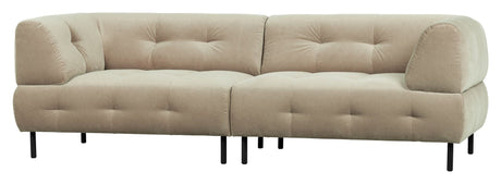 Lloyd 4-pers. Sofa, Mat sea salt velvet