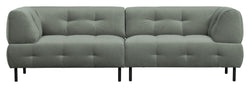 Lloyd 4-pers. Sofa, Mat waterplant velour