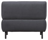 Lloyd Armchair w/armrests, Mat cloud velour