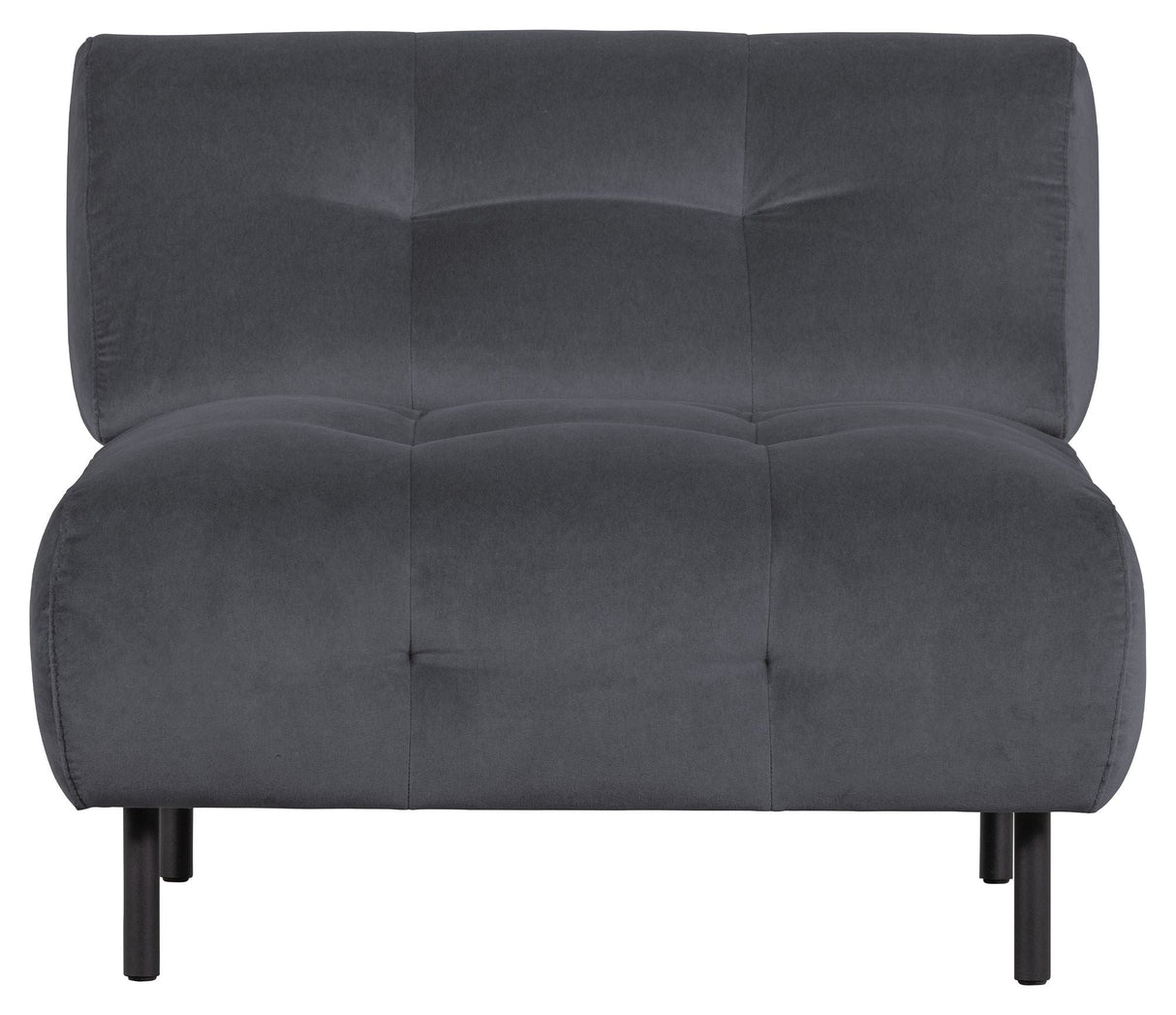 Lloyd Armchair w/armrests, Mat cloud velour