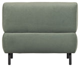 Lloyd Armchair w/armrests, Mat waterplant velour