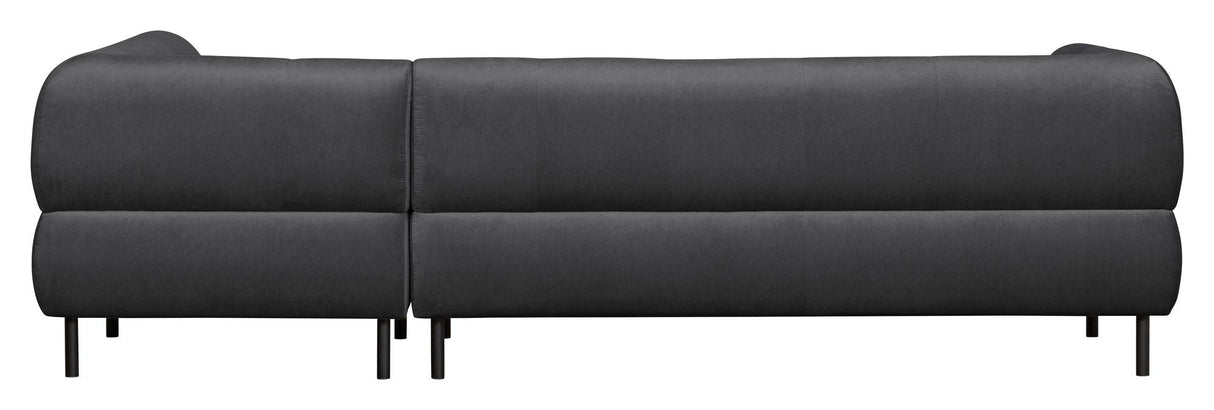 Lloyd Sofa w. chaise longue, right facing - Anthracite