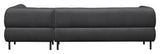 Lloyd Sofa w. chaise longue, right facing - Anthracite