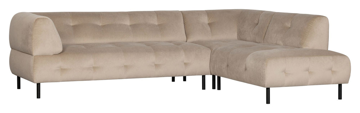 Lloyd Sofa w. chaise longue, right-facing - Beige