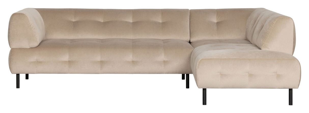 Lloyd Sofa w. chaise longue, right-facing - Beige