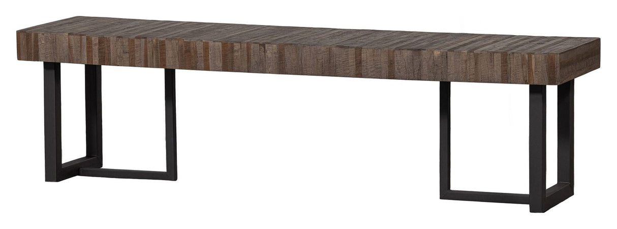 Maxime Bench, Recycled Wood, Nature, 160cm