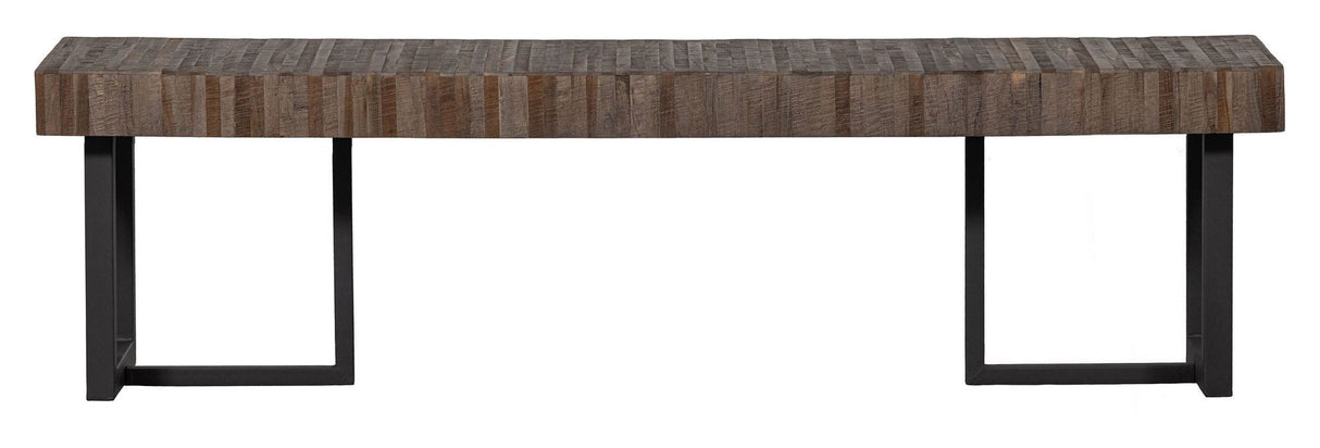 Maxime Bench, Recycled Wood, Nature, 160cm