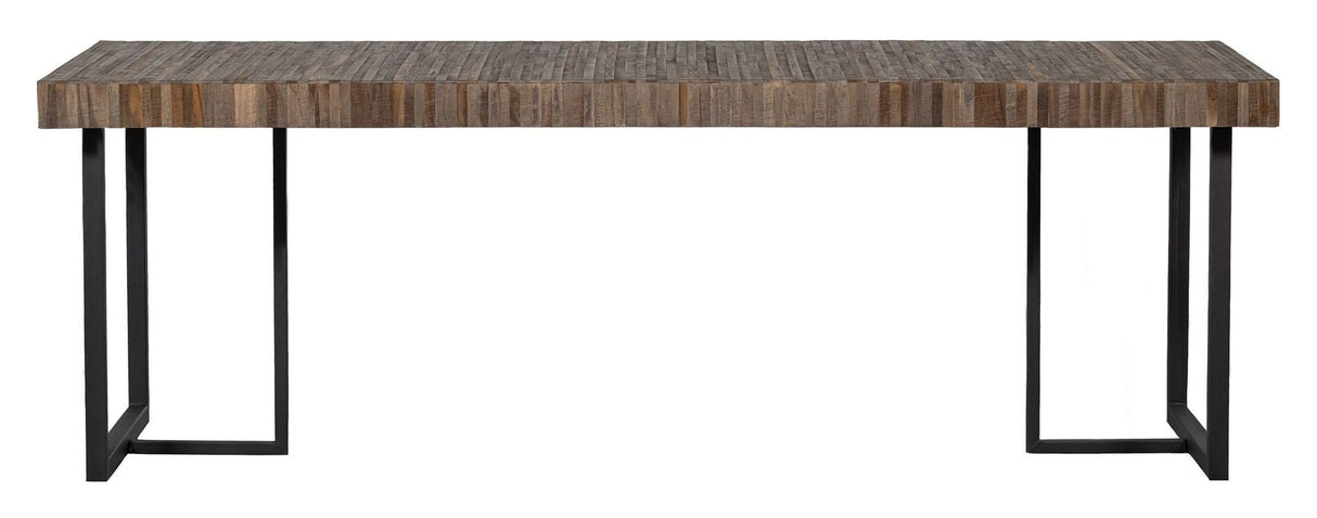 Maxime Dining table, Recycled wood, Nature, 220x90cm