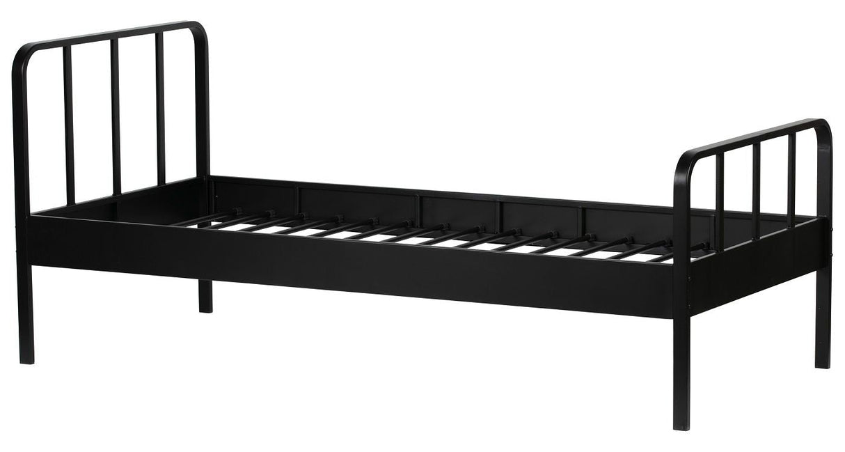 Woood Mees Bed Frame - Black, 90x200