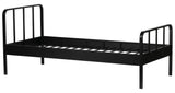 Woood Mees Bed Frame - Black, 90x200