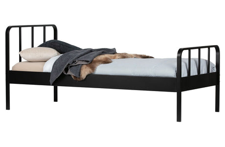 Woood Mees Bed Frame - Black, 90x200