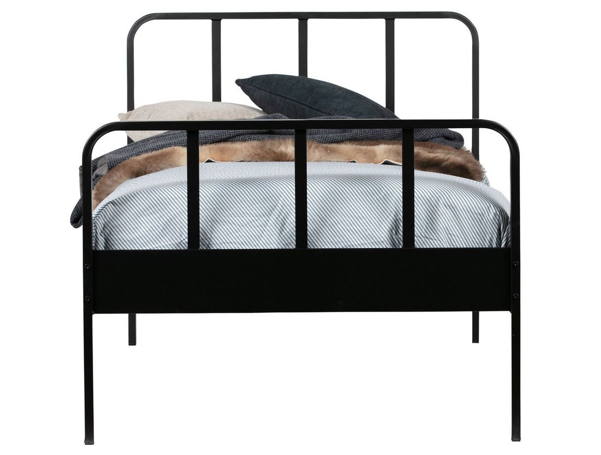 Woood Mees Bed Frame - Black, 90x200