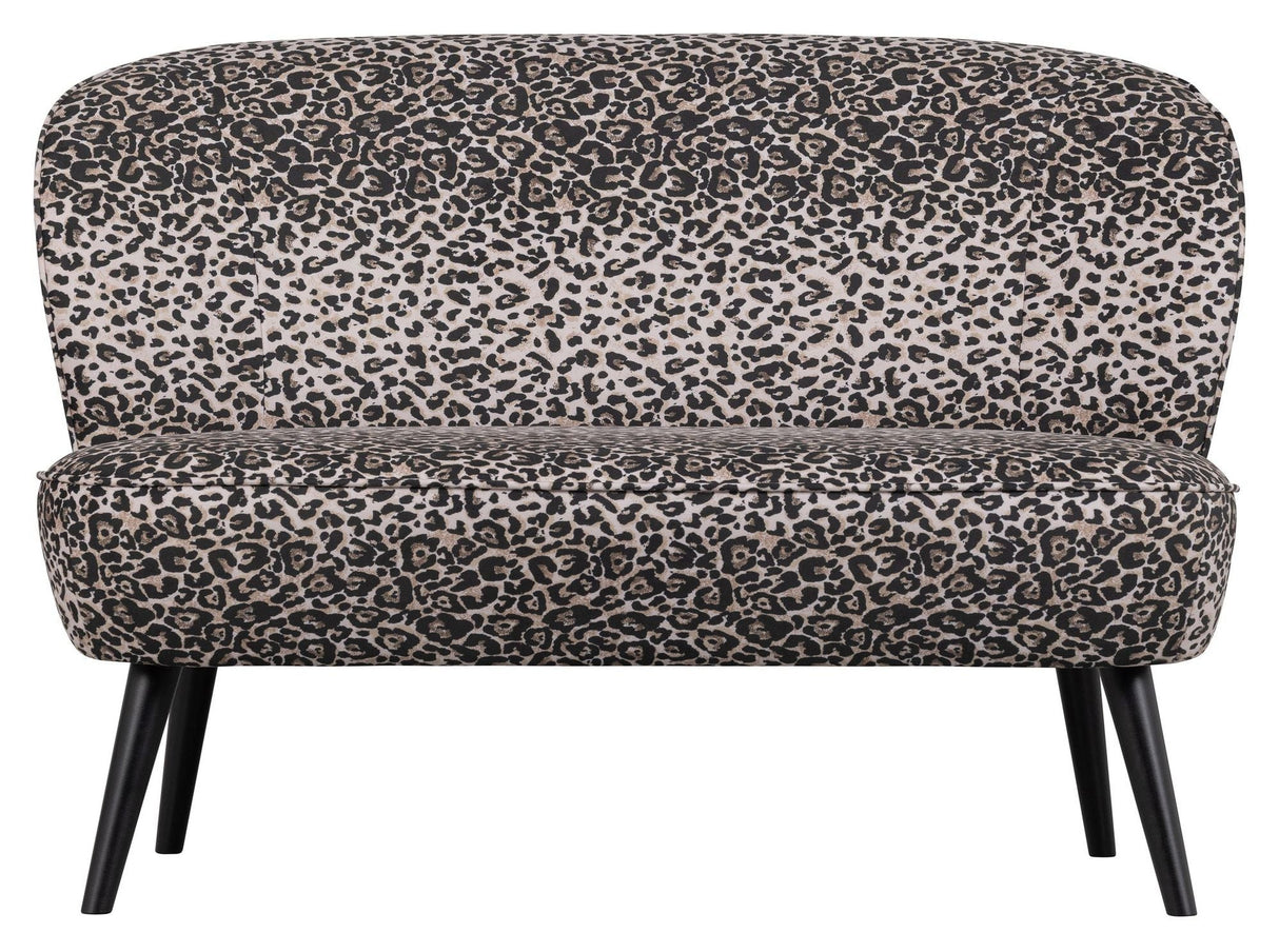 Megan 2-pers. Sofa w. Panther Print