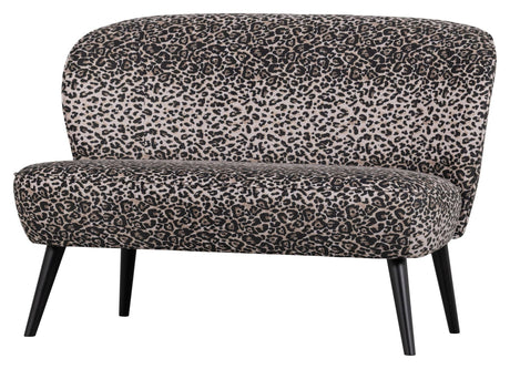 Megan 2-pers. Sofa w. Panther Print