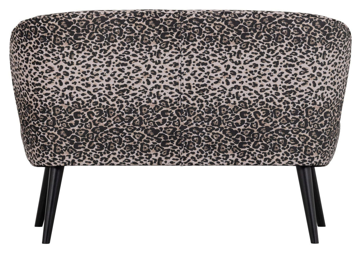 Megan 2-pers. Sofa w. Panther Print