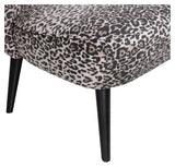 Megan 2-pers. Sofa w. Panther Print