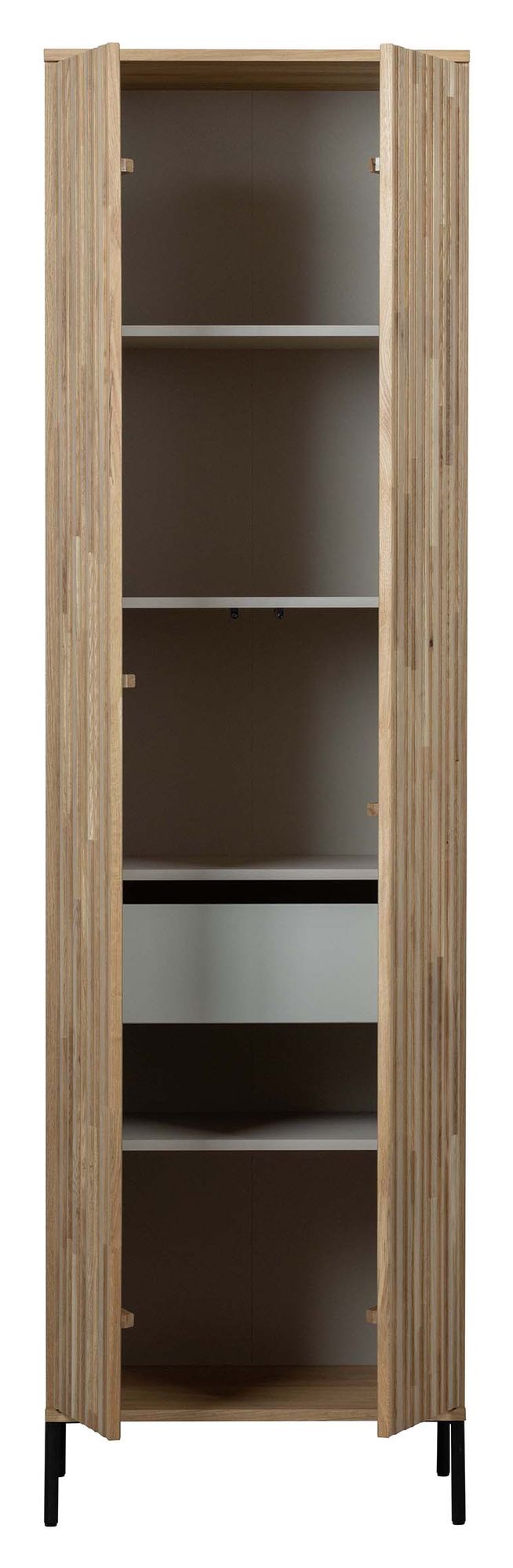 Woood New Gravure Cupboard w. drawer, Oak