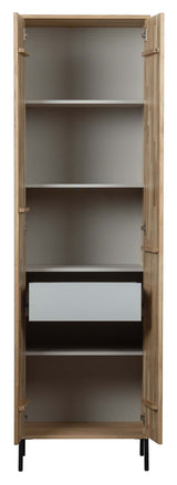 Woood New Gravure Cupboard w. drawer, Oak