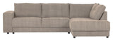 Woood Randy Sofa with right-facing chaise longue, Sand