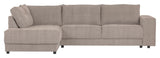 Woood Randy Sofa with left-facing chaise longue, Sand