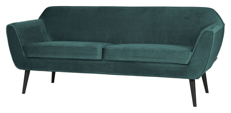 Woood Rocco 2-seater Sofa - Teal Velour