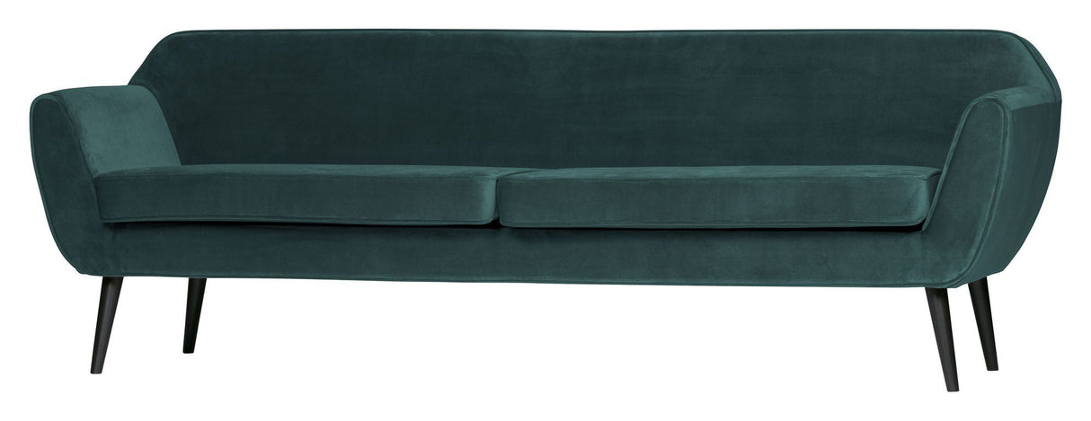 Woood Rocco 4-seater Sofa - Teal Velour