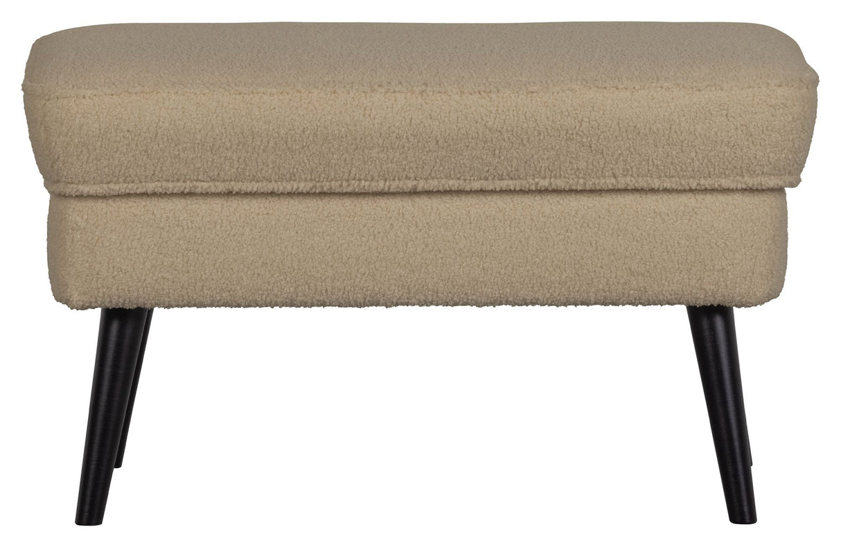 Rocco Footstool, Teddy Sand