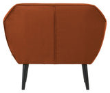 Woood Rocco Armchair - Rust Velour