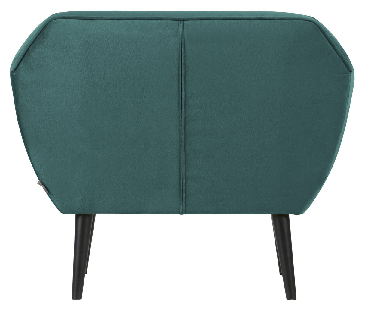 Woood Rocco Armchair - Teal Velour