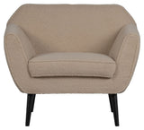 Rocco Lounge Chair Teddy Sand