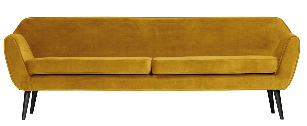 WOOOD - Rocco XL 4-pers. Sofa - Velour Okker