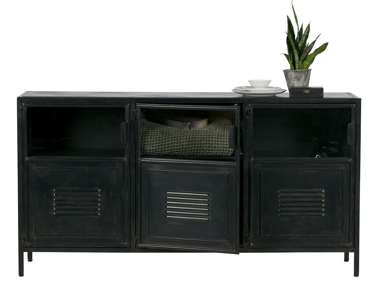 Ronja Sideboard in metal - Black