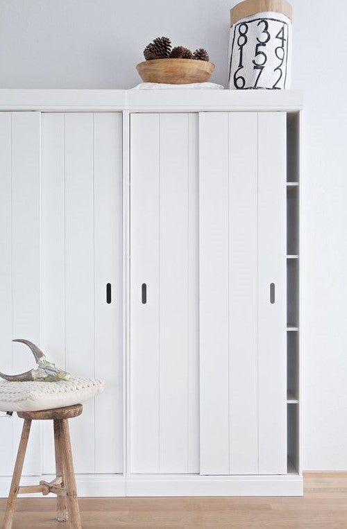 Woood - Row Wardrobe - White