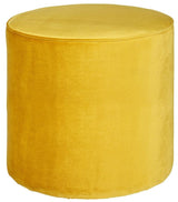 Woood - Sara High Puf - Yellow Velvet